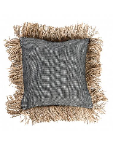 Housse de coussin De Cotton Bonita - Noir Naturel - 40x40 les muscles