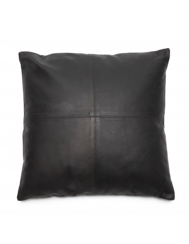 Housse de coussin The Four Panel Leather - Noir - 60x60 2 - 3 jours ouvrés.