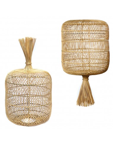 Suspension et lampadaire The Dumpling - Naturel - L offre 